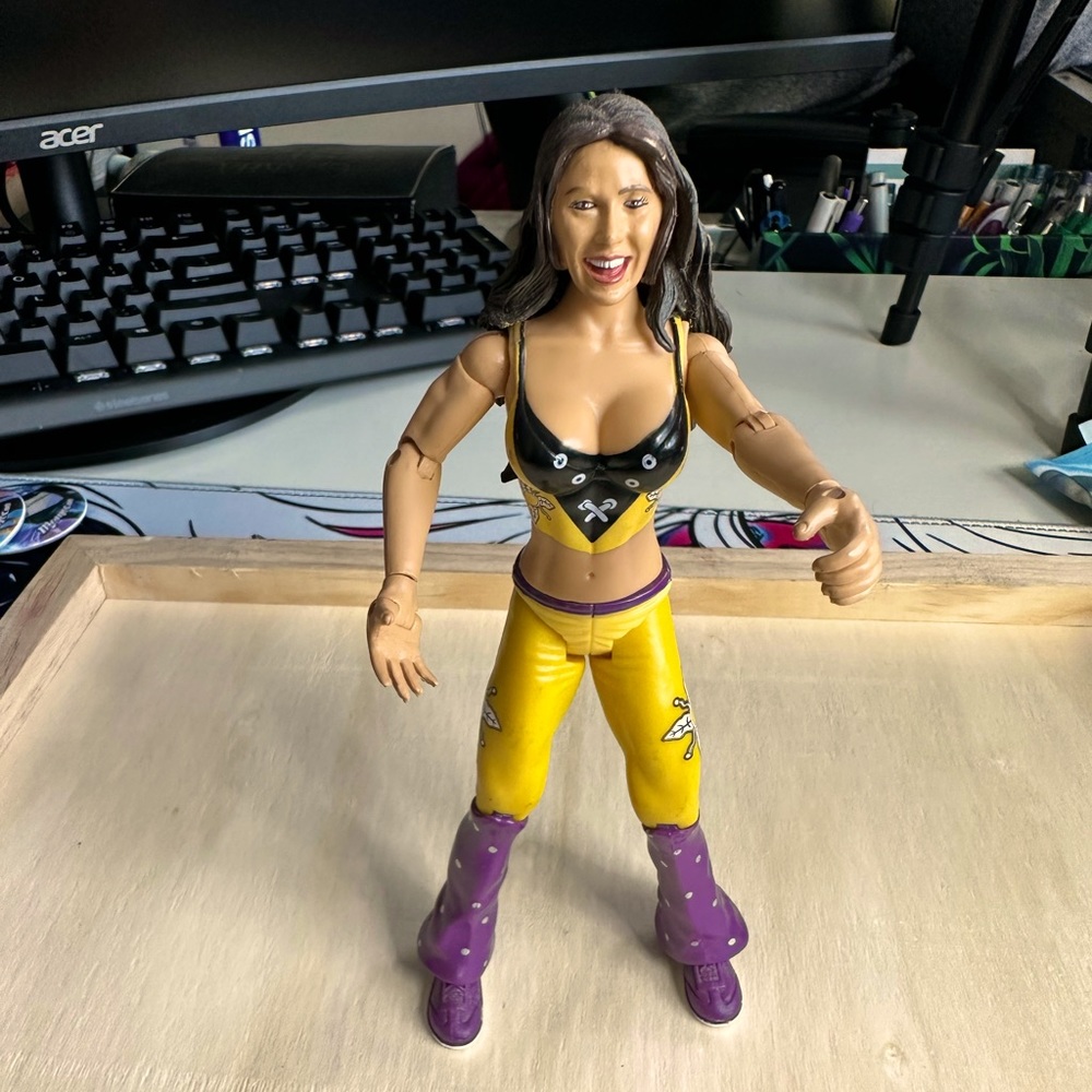 WWE Mickie James - Autographed Action Figure